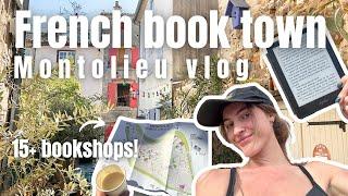 Visit France's village of books with me! Montolieu vlog  | booktube