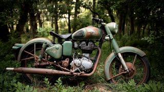 Old Bullet Full Restoration | Royal Enfield Old Bullet Restored And Modified