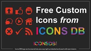 Free Custom Icons from IconsDB