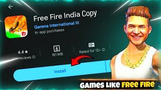  TRYING games like FREE FIRE INDIA !! 