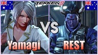 Tekken 8  ▰  YAMAGI (#1 Reina) Vs REST (Kazuya) ▰ Player Matches!