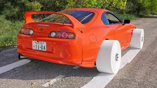 We Tried Giant Toilet PAPER WHEELS on a REAL Car!