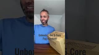 Unboxing the 5 Core Fog Machine