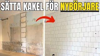 köksrenovering| Hur Kaklar man Kök - Gör det själv [Steg för Steg]