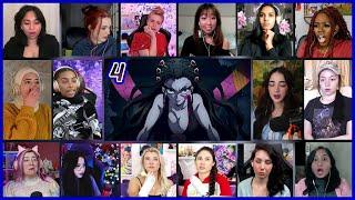 Demon Slayer Season 2 Episode 11 Girls Reaction Mashup | Entertainment District Arc Ep 4