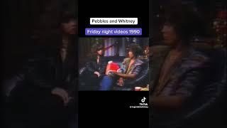 Pebbles & Whitney Houston Pt.3 1990 interview #singing #queen #soul #whitneyhoustonlive #pebbles