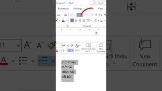 [Thủ thuật Word] Mình đã xoá khoảng trắng thừa nằm sau số thứ tự như thế nào? #shorts