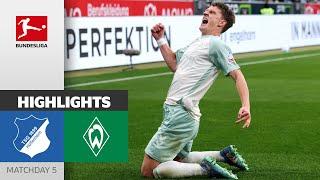 MADNESS! 7-Goal Spectacle! | TSG Hoffenheim - SV Werder Bremen 3-4 | Highlights | MD5 Bundesliga