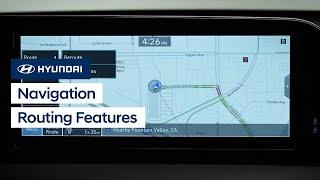 Navigation Routing Features | Hyundai