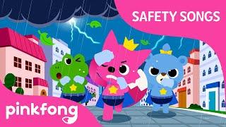 Natural Disaster Safety Song | Pinkfong Safety Rangers | Pinkfong Songs for Children