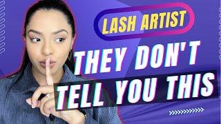 HOW TO BE A LASH TECH | WHAT THEY DON’T TELL YOU! | BEGINNER LASH TECH TIPS | EYELASH EXTENSIONS