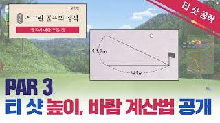 Knowing the calculation for par 3 tee shots increases your chances for birdies!