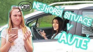 NEJHORŠÍ SITUACE V AUTĚ | Veronika Spurna