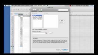 Using the autofill feature in Excel for a Mac