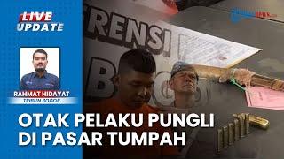 Tampang Otak Pelaku Pungli di Pasar Tumpah Merdeka Bogor Diringkus, Dihadiahi Timah Panas