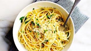 Lemon Garlic Pasta  - Fast and Easy, Just 20 Minutes!