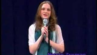 Debra Crosby's Talent Quest TV Show - Nicole Zisman- Season #1  March 2007