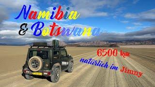 Namibia & Botswana - abenteuerliche 6500 km im Jimny - Glamping (Camping2go) & Lodges im deut Sommer