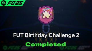 FUT Birthday Challenge 2 SBC Solution Completed - Cheapest Solution FC 25