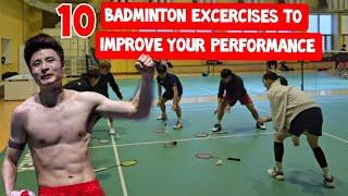 10 Best badminton trainings to improve your performance