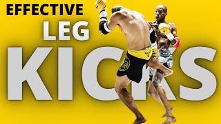 3 Effective Low Kicks for Muay Thai and Kickboxing