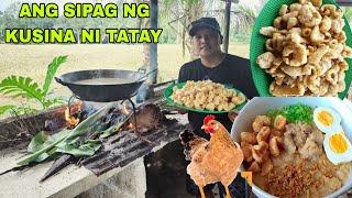 Ang Sipag ng Kusina ng itay...Nagluto ng Arroz Caldo Over load....Para sa mga magaani ng Palay