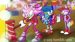 Carnival Chaos - Sonic x Amy (Sonamy) Comic Dub Compilation