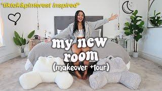 ROOM MAKEOVER - My NEW RoomTour!! *tiktok/pinterest inspired bedroom 2021*