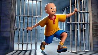 Caillou escapes Jail and Traps Officers in Jail Cell/ Gets Ungrounded S4 EP31