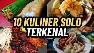 10 Kuliner Solo Terkenal yang Wajib Dicoba