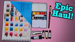 These Supplies are AWESOME! Watercolor Art Holiday Haul