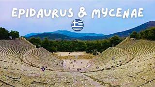 Epidaurus and Mycenae Archeological Sites - Greece Vlog 