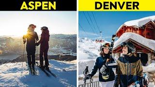 BEST Ski Resorts For BEGINNERS In The US..