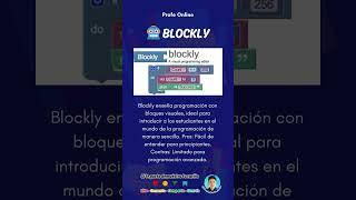 ¡Programación fácil y divertida con Blockly! 