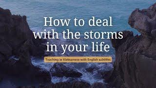 The Way to Cope with Storms of Life | Teaching by Thich Nhat Hanh (EN subtitles) #mindfulness