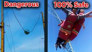 Why Are SlingShots Dangerous and SkyCoasters Safe?
