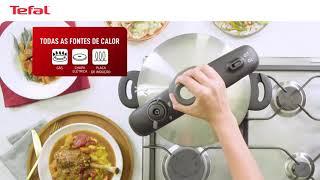 Nova Panela de Pressão Tefal OptiSpace - Rapidez e Praticidade em Inox