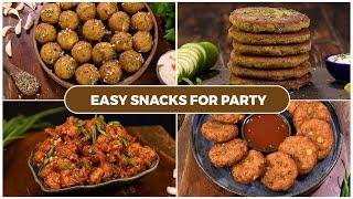 Snacks for New Year Party | Best Party Snacks | Light Snacks for party | Easy Party Snacks