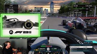 The F1 23 game handling model