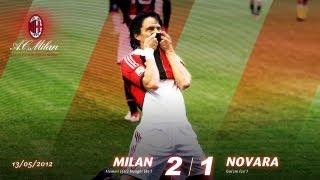 Milan-Novara Highlights 2-1