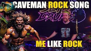 Asking AI To Make A Caveman Rock Song - Me Like Rock