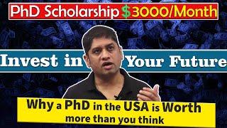 $3000 Scholarship for PhD Students | US FALL 2024 Admission #phd #scholarship