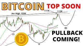 Bitcoin Top Will Form Soon- Pullback Coming- BTC Up 50% From the Day I Called the Day of the Bottom