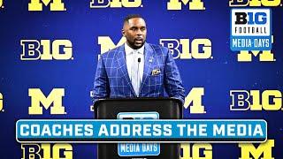 Coaches Address the Media; Moore, Lanning, Fisch & More | Day 3 of 2024 B1G Football Media Days