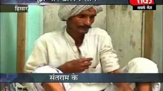 Man imprisoned in a cage because of snake fear.