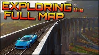 Forza Horizon 4 | Exploring the full map + Fun locations!