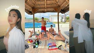 ZAMBALES, PH · spending the holy week, jacuzzi & bonfire nights, beach volleyball | AIKA