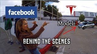 Inside Facebook, Tesla & Seeing a Model 3!