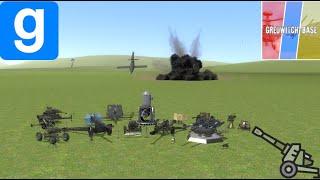 Gmod Test artillery... (Gredwitch Stuff) + Nuke !!!!!!!!!