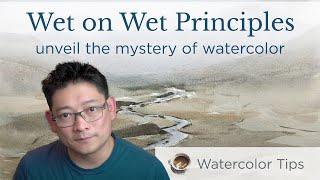 Wet on wet watercolor principles